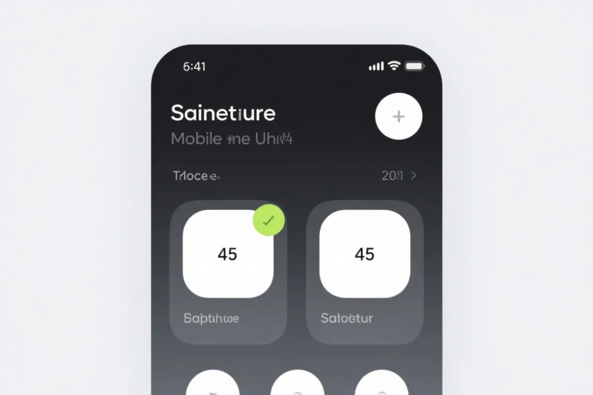 应用界面示意图
